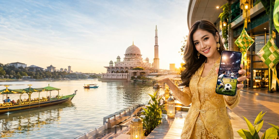 Peminat sukan Putrajaya berbaju kebaya menikmati pertaruhan dan permainan meja